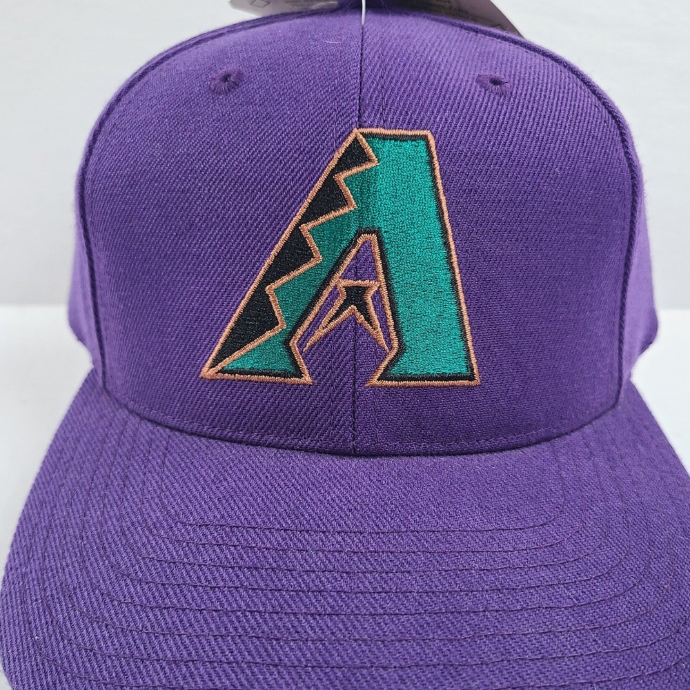 Annco Arizona Diamondbacks Snapback Mens Hat Purple VTG 90s Style Baseball MLB